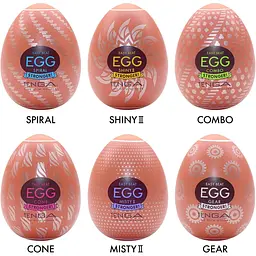 Яйце-мастбутор Tenga Egg Hard Boilded II Pack - мініатюра 2