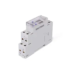 Реле часу Sinotimer TM610-2, 24 години/7 днів, на DIN-рейку 1P, LCD, програмований, змінна батарея, 16А, 220V, 88х66х18 мм