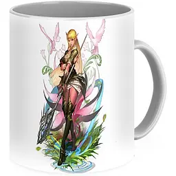 Кухоль GeekLand Lineage II Ельф 1 L.02.07 330 мл білий - мініатюра 3