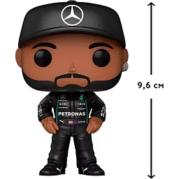 Фігурка Funko Pop! Formula-1: Льюїс Гамільтон 9.6 см [62220] [117812] - мініатюра 2