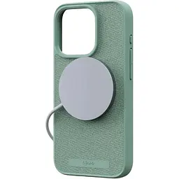 Чохол-накладка Njord Fabric MagSafe Case Turquoise для iPhone 15 Pro (NA53FA13) - мініатюра 4