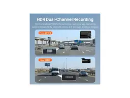 Відеореєстратор 70Mai Dash Cam 4K A810S-2 Set - мініатюра 9