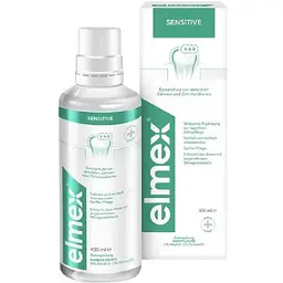 Ополіскувач ELMEX 400мл Сенситів для зниження чутливості зубів