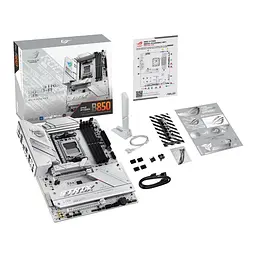 Материнcька плата ROG STRIX B850-A GAMING WIFI sAM5 B850 4xDDR5 M.2 HDMI DP Wi-Fi BT ATX білий Asus teh0019104 - мініатюра 3