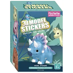 Конструктор-сюрприз Pintietie 3D  Динозаври (PTA0203S)