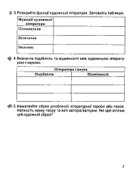 Зарубіжна література. Зошит для діагностування результатів навчання. 6 клас - мініатюра 6