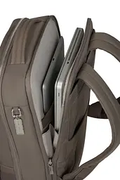 Рюкзак 15.6" Samsonite IMAGE BIZ DARK TAUPE 41x28x13,5 KS2*53107 - мініатюра 10