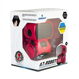 Робот інтерактивний із голосовим керуванням, AT-ROBOT, червоний, AT001-01 - мініатюра 2