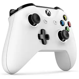 Microsoft Xbox One S Wireless Controller Bluetooth (White) + Thumb Grips (накладки на стики 4 шт.) - мініатюра 5