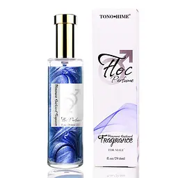 Інтимні парфуми для чоловіків з феромонами та золотим порошкомTONO HIME Pheromone Perfume 29,5ML Блакитний