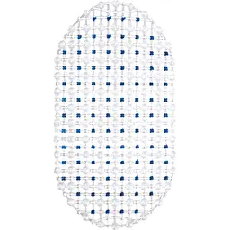 Килимок для ванної Eco Fabric Крапка 63х34 см синій (6334-001) - мініатюра 2