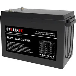 Акумулятор Cyclen 25.6V 100AH LiFePo4
