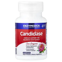 Против кандидоза Candidase 42 капсул. Enzymedica vit0005025