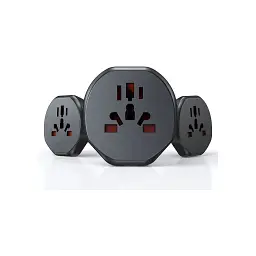 Перехідник EU to global universal adapter Essager (ECTZH-YCB01-Z) - мініатюра 3