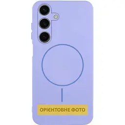 Чохол Silicone Cover Lakshmi Full Camera (AA) with Magnetic Fit для Samsung Galaxy A07 Бузковий / Dasheen
