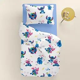 Дитяча постільна білизна Cosas HAPPY STITCH CS5 110х140см (HappyStitchwWhite_61Wave_140) - мініатюра 2
