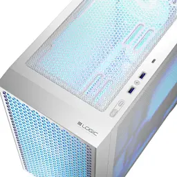 Корпус для ПК Logic concept DART PRO ARGB MINI WHITE (AM-DART-PRO-ARGB-20) - мініатюра 4