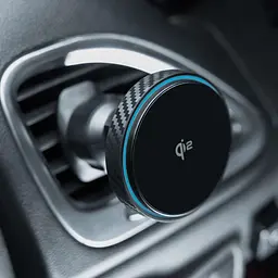 Автомобільний тримач з Бездротовим ЗП Proove Graphite Circle Qi2 15W - мініатюра 5