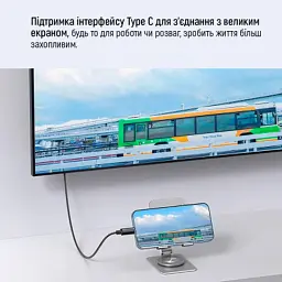 Дата кабель USB-C to USB-C 1.0m USB3.2 (20Gbps 4K PD100W) Gen2 5А black ColorWay (CW-CBPDCC062-BK) - мініатюра 10