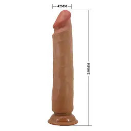 Фалоімітатор - Barbara Alcmene Dildo 9,8" Brown - мініатюра 2