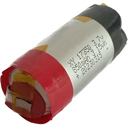 Акумулятор під паяння 17350 850 mah (11669) - мініатюра 2