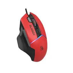 Миша Bloody W95 Ultra, Sports Red, USB, оптична (сенсор Alpha 20K), 100 - 20 000 cpi, 40G, 350IPS, RGB підсвічування, 8 програмованих кнопок, вбудована пам'ять, перемикачі більше 50 млн. натискань, 1.8 м - мініатюра 3