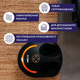 Масажер для ніг Neor Legswell F40 BK (22906021) - мініатюра 9