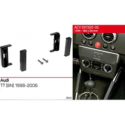 Перехідна рамка Audi TT ACV 281320-05 - мініатюра 7