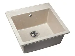 Кухонна мийка гранітна Miraggio Bodrum 510 sand 508x495x227 00206204, Sand - мініатюра 3