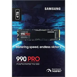 SSD накопичувач Samsung 990 PRO 4 TB (MZ-V9P4T0BW) - мініатюра 5