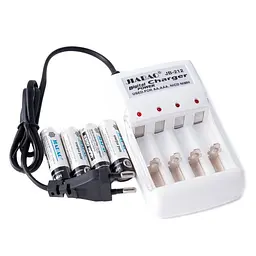 Зарядний пристрій JiaBao Digital Charger JB-212 з ААА акумуляторами 4 шт (3_1674)
