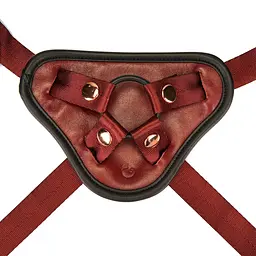 Трусики для страпону Liebe Seele Wine Red Strap-on Harness SX2812 104383 - мініатюра 2
