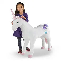 Великий плюшевий єдиноріг Melissa&Doug Джамбо (MD18801) - мініатюра 4
