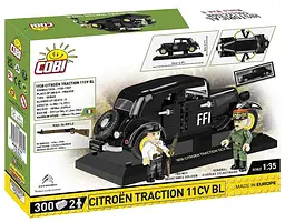 Конструктор COBI автомобіль Traction 11CV BL Executive edition WWII 1:35 2265 - мініатюра 6