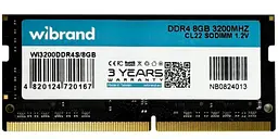 Модуль пам'яті Wibrand DDR4 8GB 3200MHz CL22 SODIMM (WI3200DDR4S/8GB)