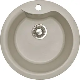 Кухонна мийка Adamant WAVE сахара d 485x210 мм, без крила d 48