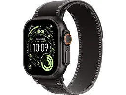 Смарт-годинник Apple Watch Ultra 3 GPS + Cellular 49mm Black Tit. Case w. Black/Charcoal Trail Loop - S/M (MF1D4)