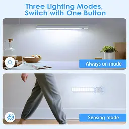 Датчик руху під освітленням шафи USB, що перезаряджається 42LED Ylatoial 2 шт. - мініатюра 8