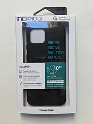 Протиударний двошаровий чохол Incipio DualPro для Google Pixel 4 (5.7") Black - мініатюра 9