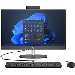 Моноблок HP 23.8 240-G10 FHD IPS/Intel i7-1355U/16GB/512SSD/UMA/W11P/Black (885B1EA)