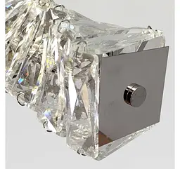 Лінійна хромована світлодіодна люстра Artlight 88031/L1000CH довжиною 97 см з 3 режимами 33W - мініатюра 6