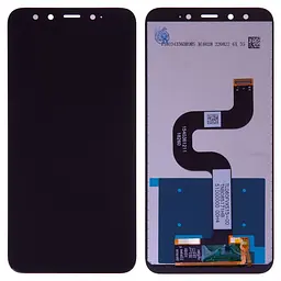 Дисплей Xiaomi Mi 6X, Mi A2, чорний, без рамки, , (TFT) M1804D2SG, M1804D2SI