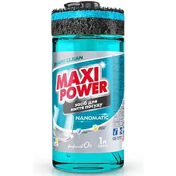 Засіб для ручного миття посуду Maxi Power Nanomatic 1 л (4820204703400)