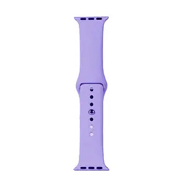 Ремінець Silicone Apple Watch 42/44/45/46/49 мм Elegant Purple S (39) (41) - мініатюра 2