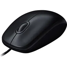 Миша Logitech M100 Full-Size Corded Mouse USB black (910-006652) - мініатюра 3