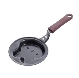 Форма для приготування оладок, млинців, омлету, яєчні Зайчик, Kitchen Master Чорний 82693