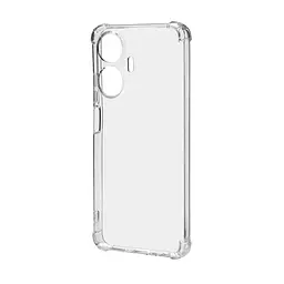 Прозрачный чехол для Realme C55 с защитой камеры и усиленными бортами, тонкий, силиконовый, бесцветный, ударопрочный, противоударный бампер с закрытой камерой, ArmorStandart (ARM70736)