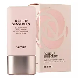 Тонуючий сонцезахисний крем для обличчя Heimish Bulgarian Rose Tone-up Sunscreen SPF 50+ PA+++ - 30 мл - мініатюра 5