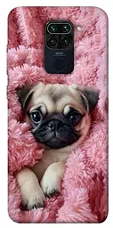 TPU чохол Demsky Мопс у ніжностях для Xiaomi Redmi Note 9 / Redmi 10X
