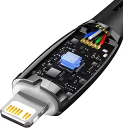 Кабель Baseus Glimmer Series Fast Charging Cable Type-C to Lightning 20W 2m CADH000101 Black - мініатюра 4